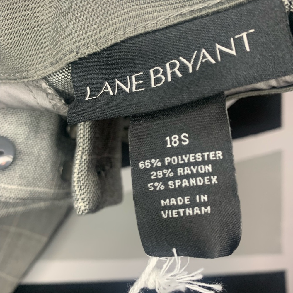 Grey Patterned Slacks - Picture 2 of 2